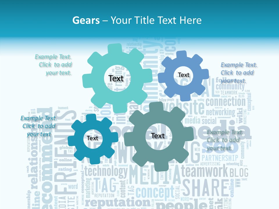 Friends Element Design PowerPoint Template