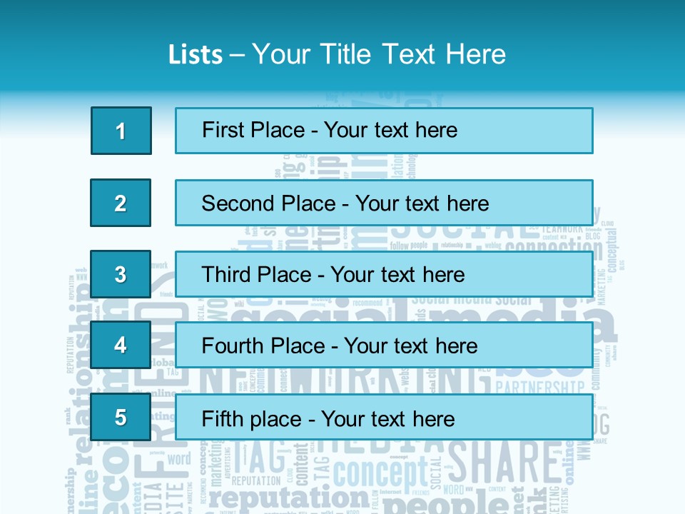Friends Element Design PowerPoint Template