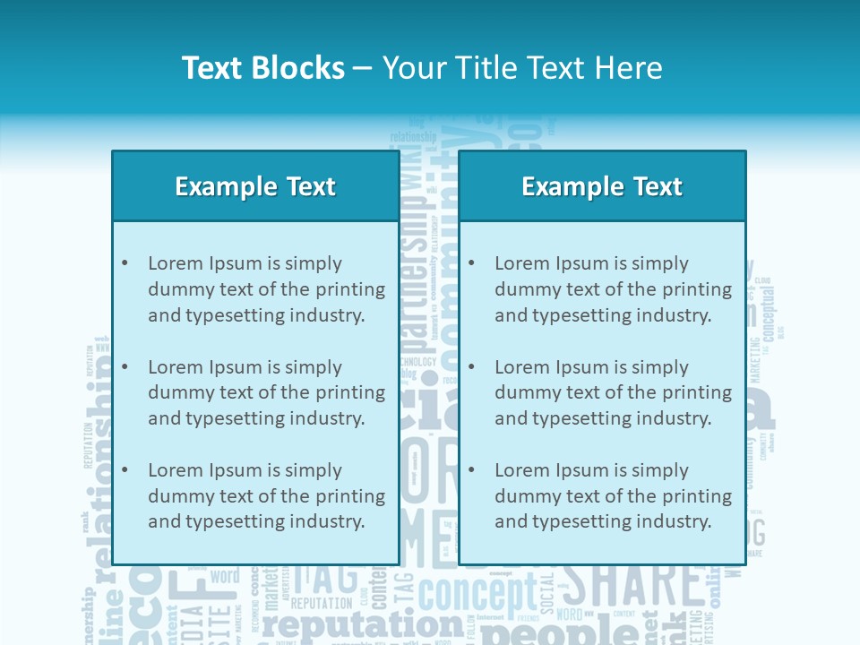Friends Element Design PowerPoint Template