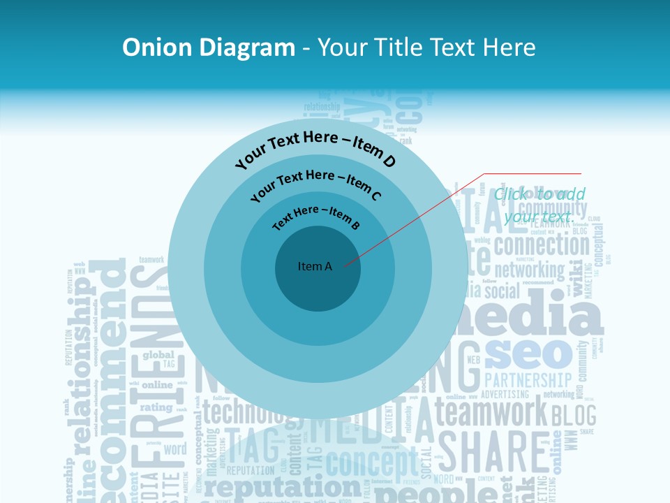 Friends Element Design PowerPoint Template