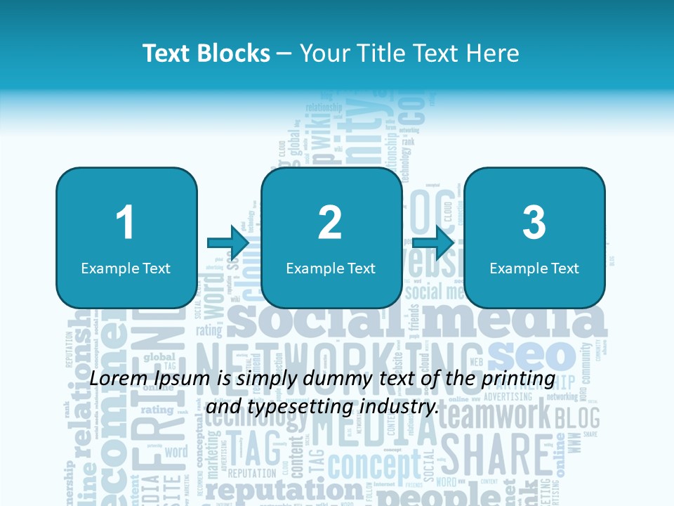 Friends Element Design PowerPoint Template