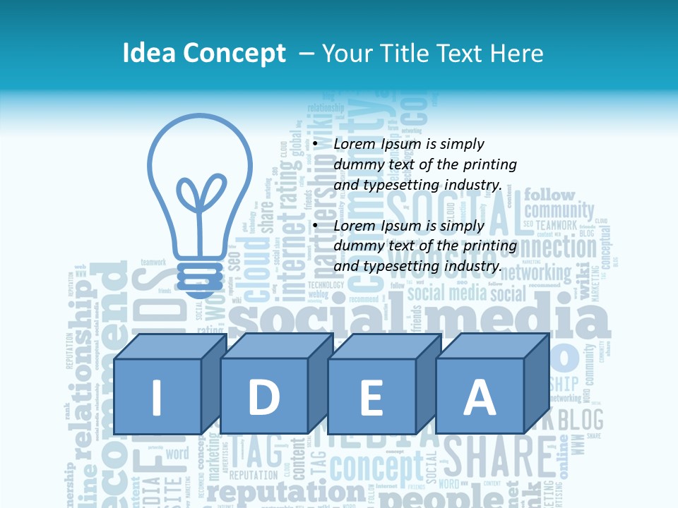 Friends Element Design PowerPoint Template