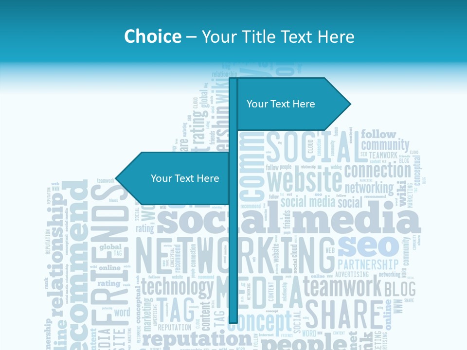 Friends Element Design PowerPoint Template