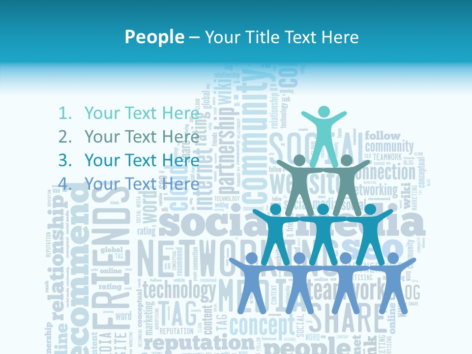 Friends Element Design PowerPoint Template