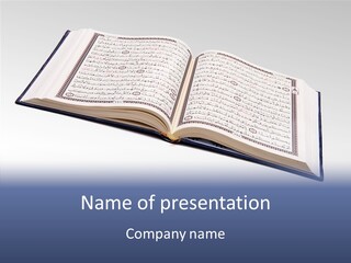 Faith Religious Arabic PowerPoint Template