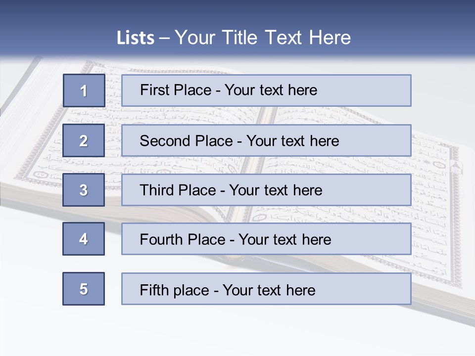 Faith Religious Arabic PowerPoint Template