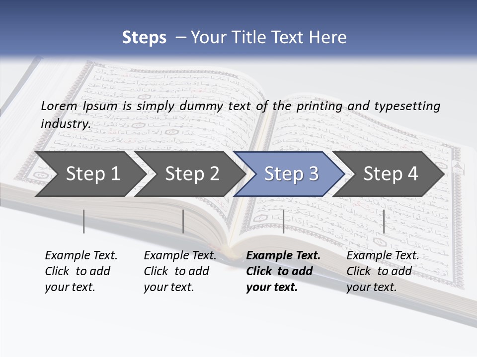 Faith Religious Arabic PowerPoint Template