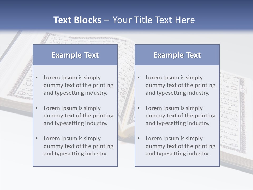 Faith Religious Arabic PowerPoint Template