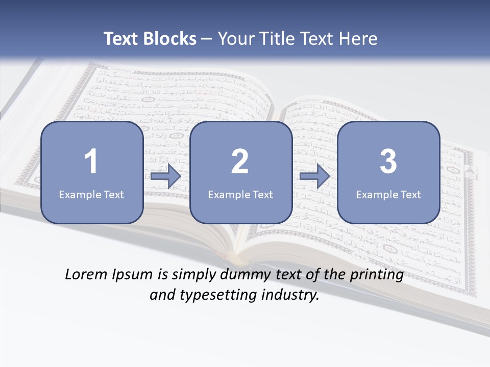 Faith Religious Arabic PowerPoint Template