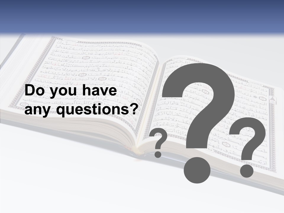 Faith Religious Arabic PowerPoint Template