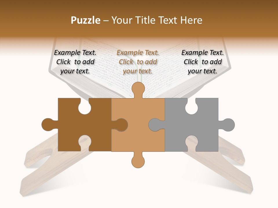 Recite Holding Verse PowerPoint Template