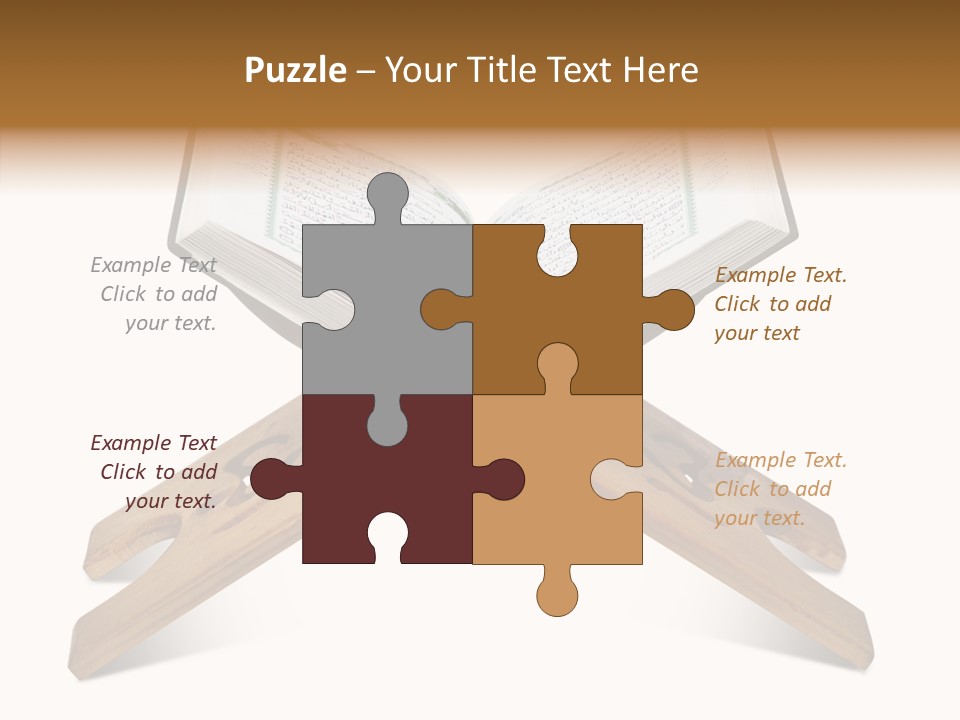 Recite Holding Verse PowerPoint Template