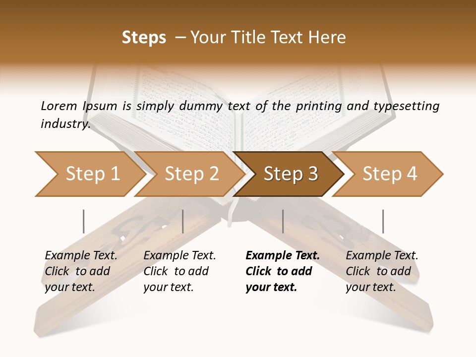 Recite Holding Verse PowerPoint Template