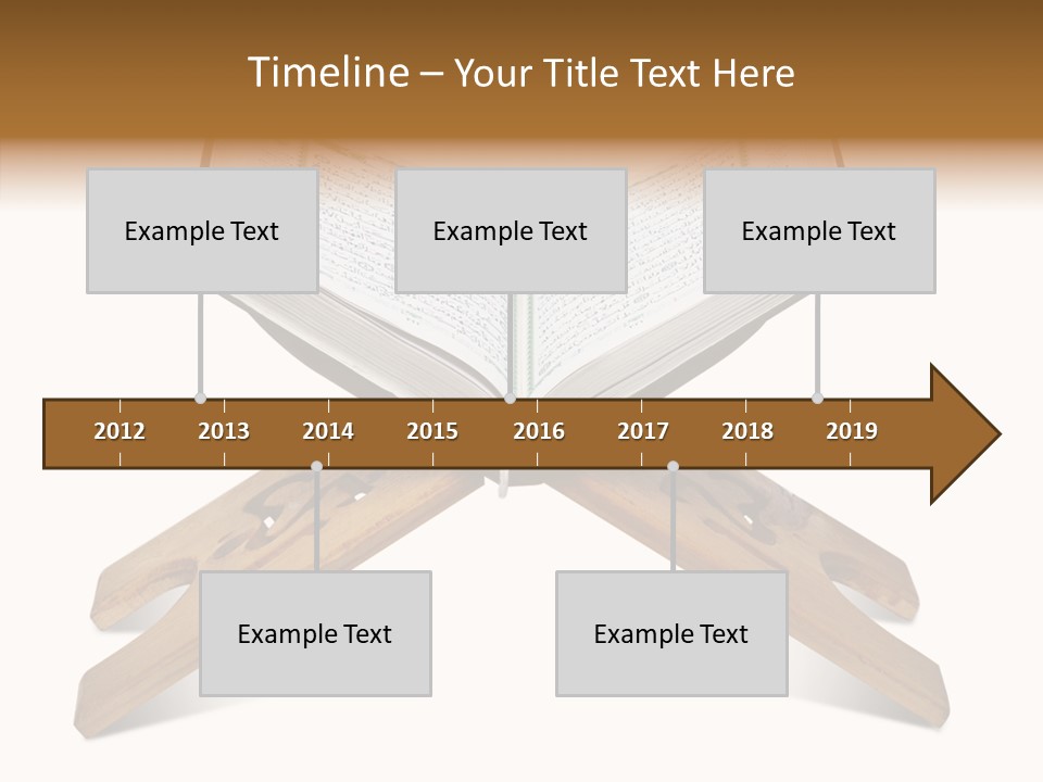 Recite Holding Verse PowerPoint Template