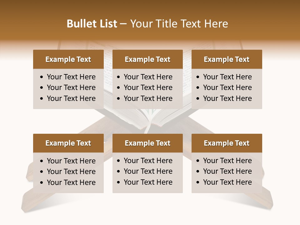 Recite Holding Verse PowerPoint Template