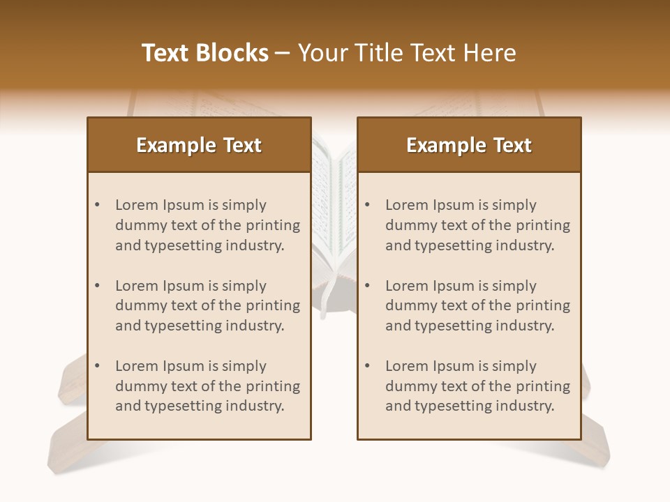 Recite Holding Verse PowerPoint Template