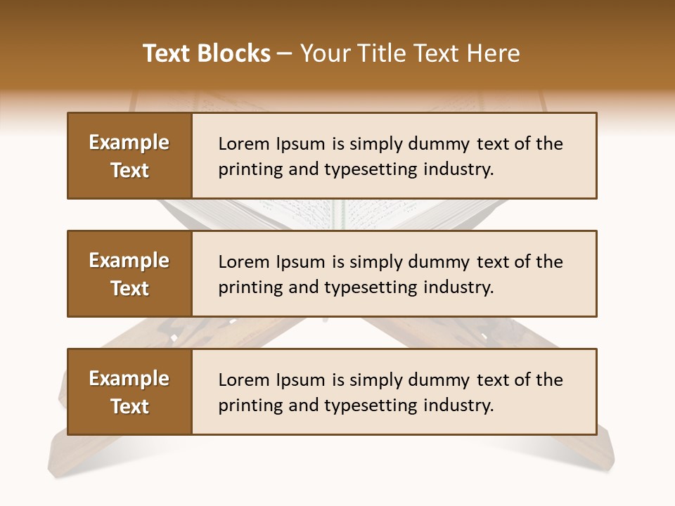 Recite Holding Verse PowerPoint Template
