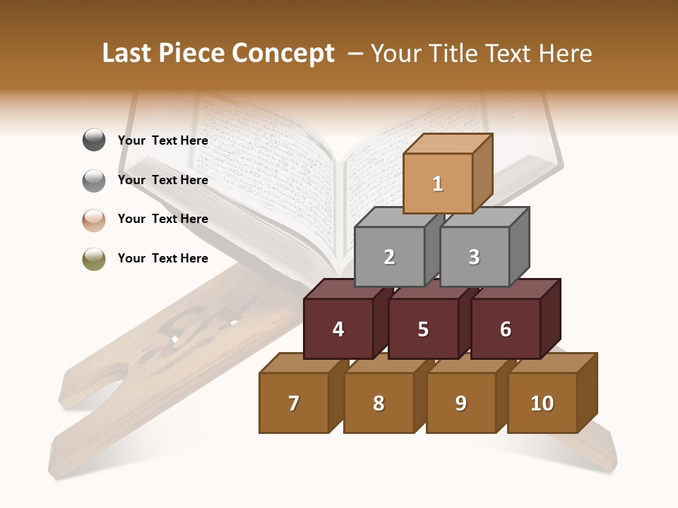 Recite Holding Verse PowerPoint Template