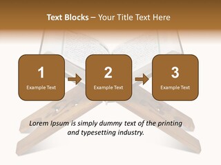Recite Holding Verse PowerPoint Template