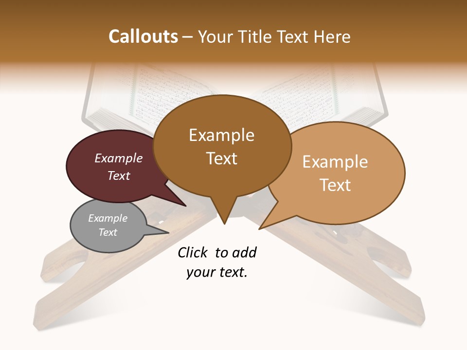 Recite Holding Verse PowerPoint Template
