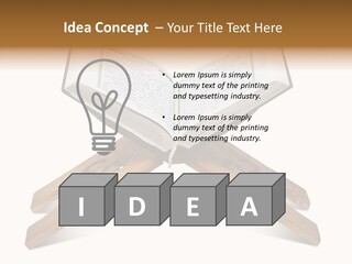 Recite Holding Verse PowerPoint Template
