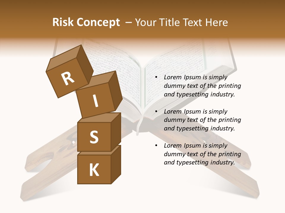 Recite Holding Verse PowerPoint Template