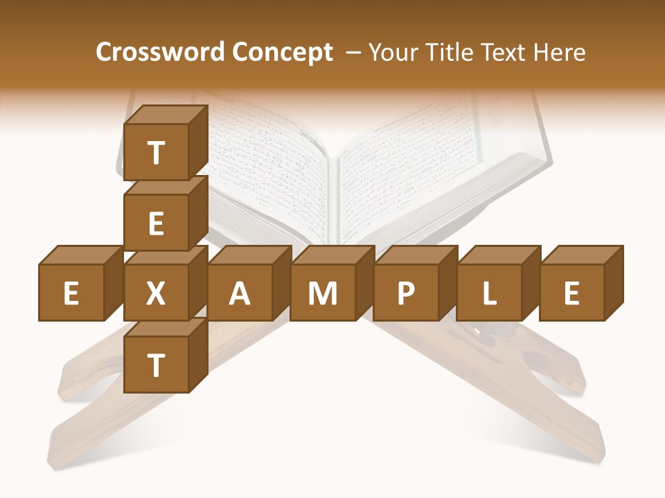 Recite Holding Verse PowerPoint Template
