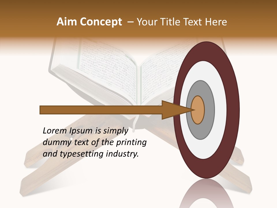 Recite Holding Verse PowerPoint Template