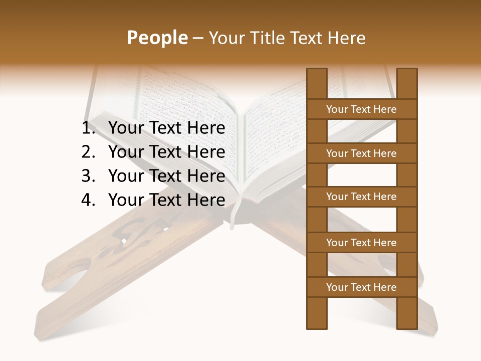 Recite Holding Verse PowerPoint Template