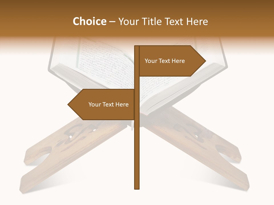 Recite Holding Verse PowerPoint Template