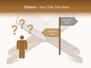 Recite Holding Verse PowerPoint Template