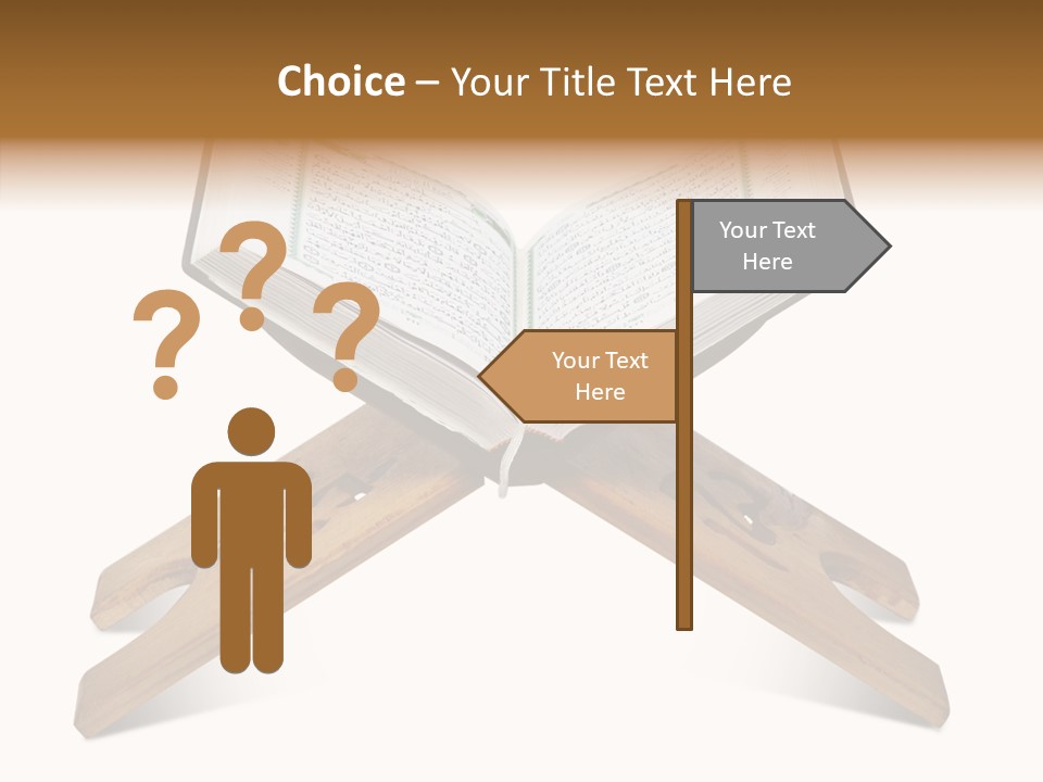 Recite Holding Verse PowerPoint Template