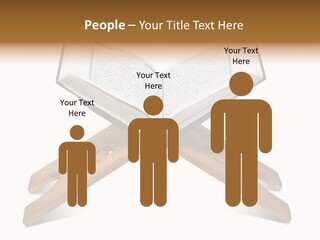 Recite Holding Verse PowerPoint Template