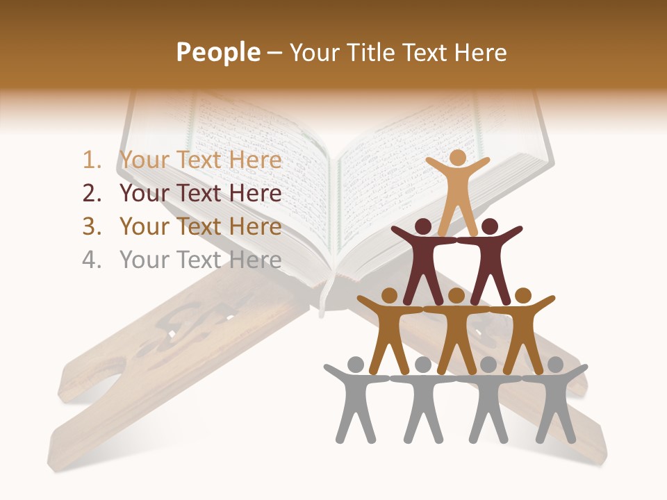 Recite Holding Verse PowerPoint Template