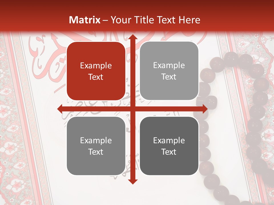 Wood Spiritual Quran PowerPoint Template