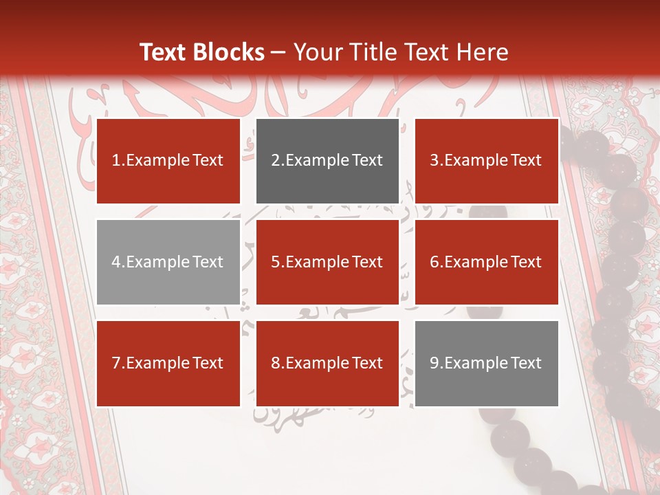 Wood Spiritual Quran PowerPoint Template