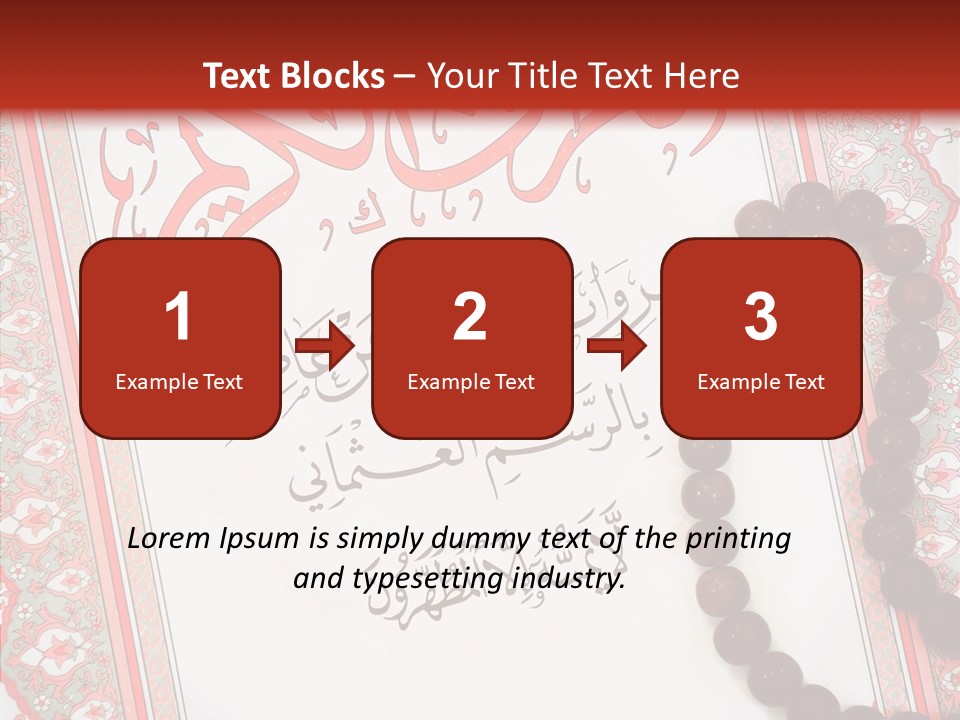 Wood Spiritual Quran PowerPoint Template