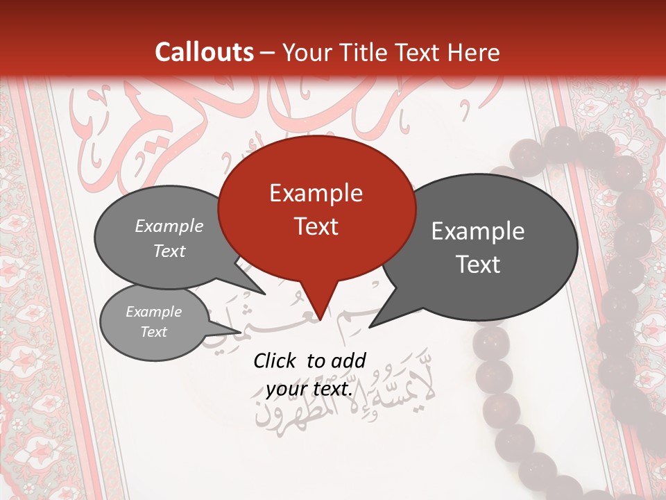 Wood Spiritual Quran PowerPoint Template