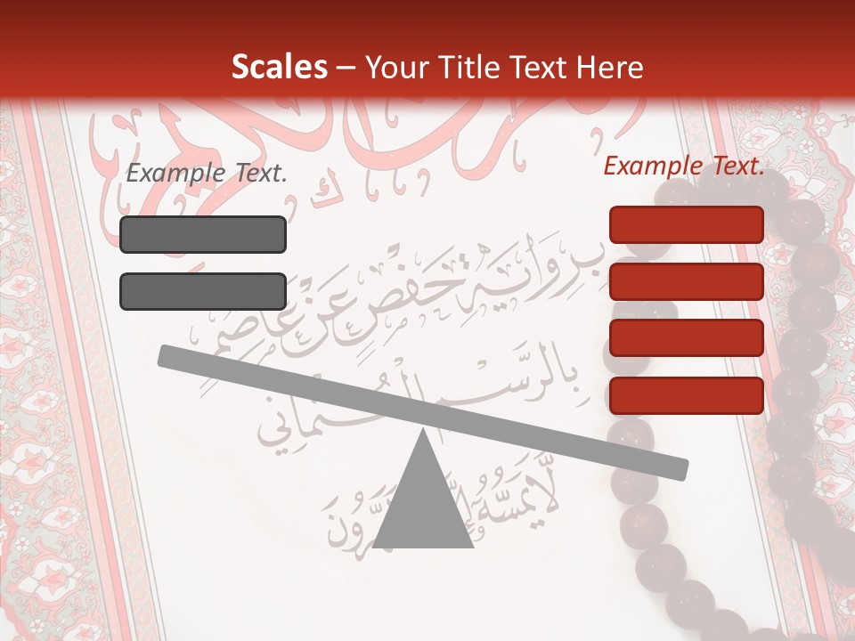 Wood Spiritual Quran PowerPoint Template