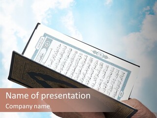 Small Holy Hajj PowerPoint Template