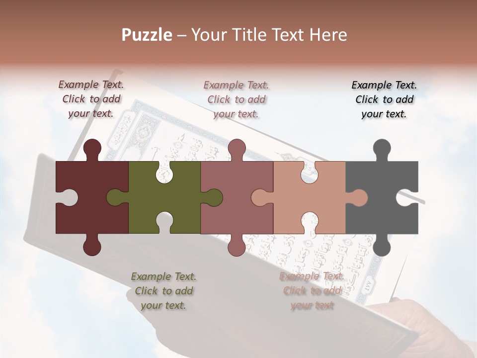 Small Holy Hajj PowerPoint Template