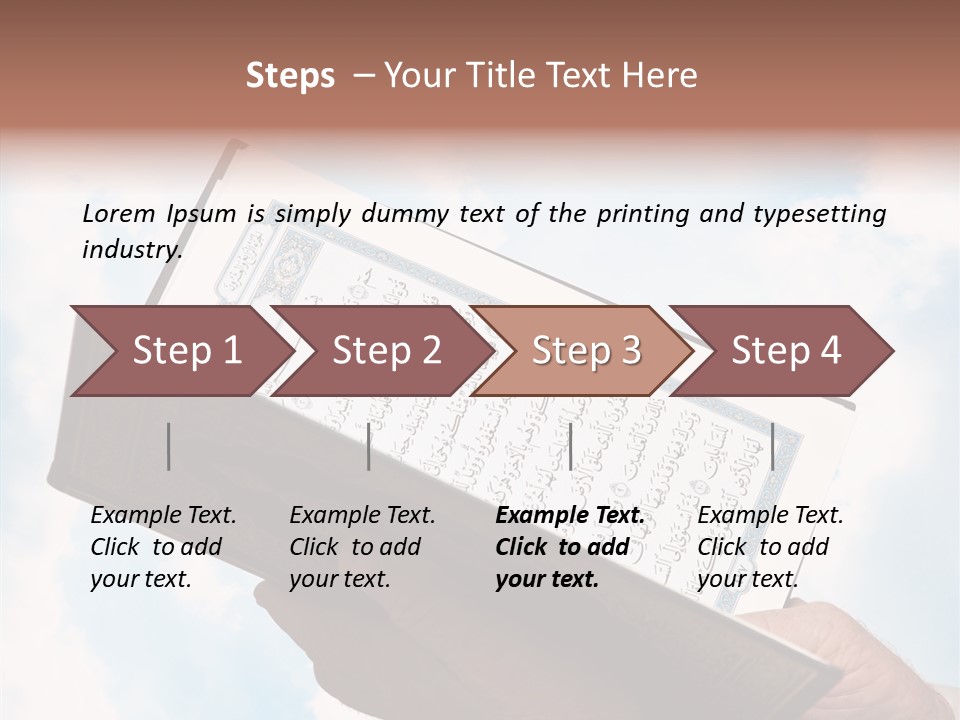 Small Holy Hajj PowerPoint Template