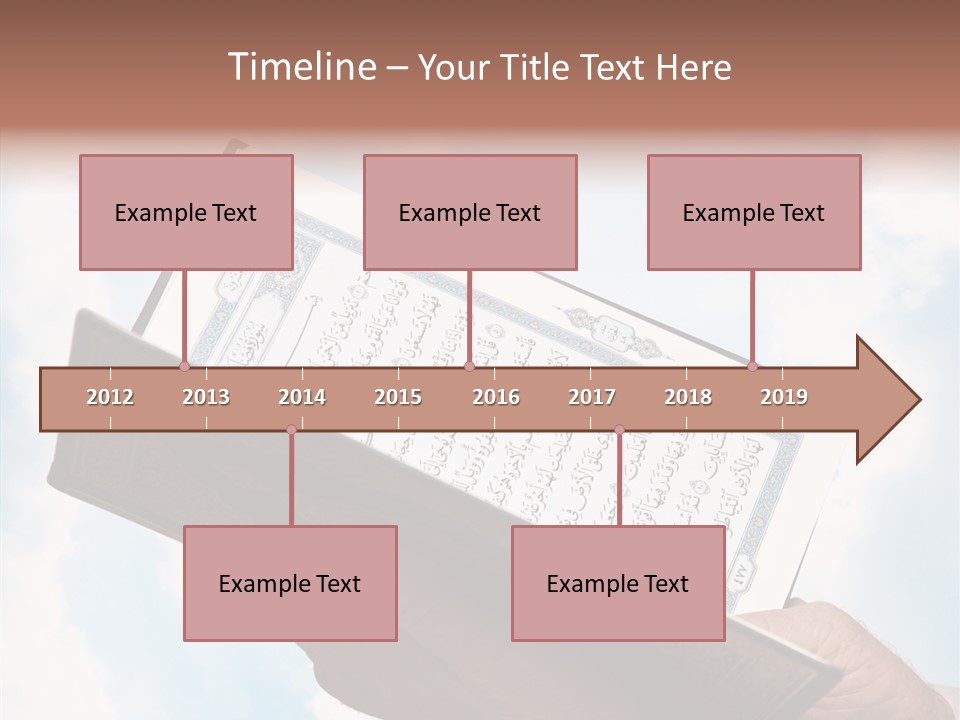 Small Holy Hajj PowerPoint Template