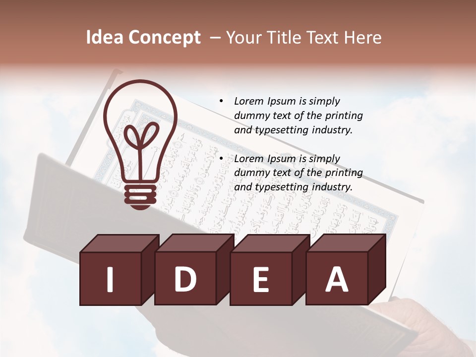 Small Holy Hajj PowerPoint Template