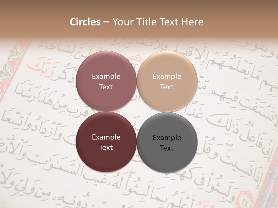 Drawing Symbol Subha PowerPoint Template