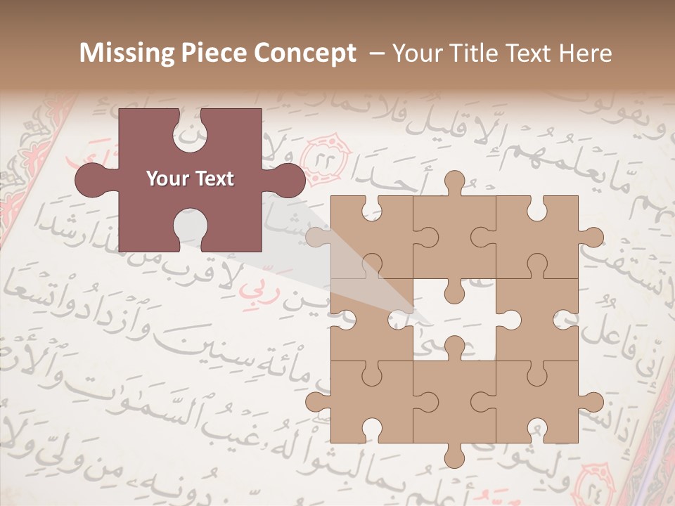 Drawing Symbol Subha PowerPoint Template