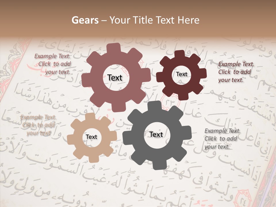 Drawing Symbol Subha PowerPoint Template