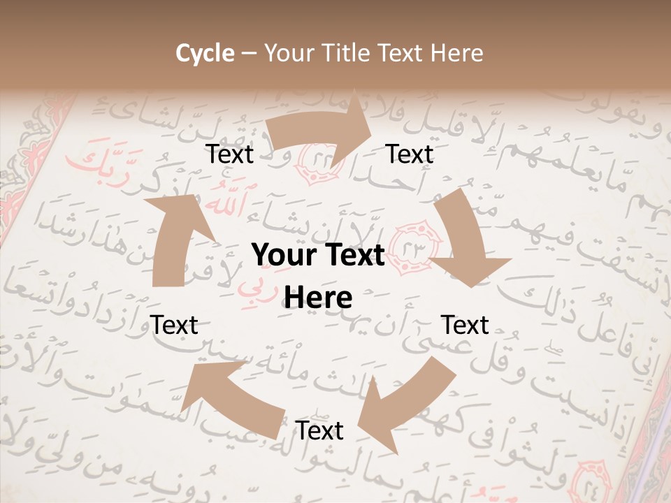 Drawing Symbol Subha PowerPoint Template
