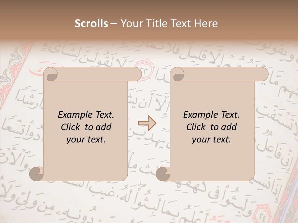 Drawing Symbol Subha PowerPoint Template