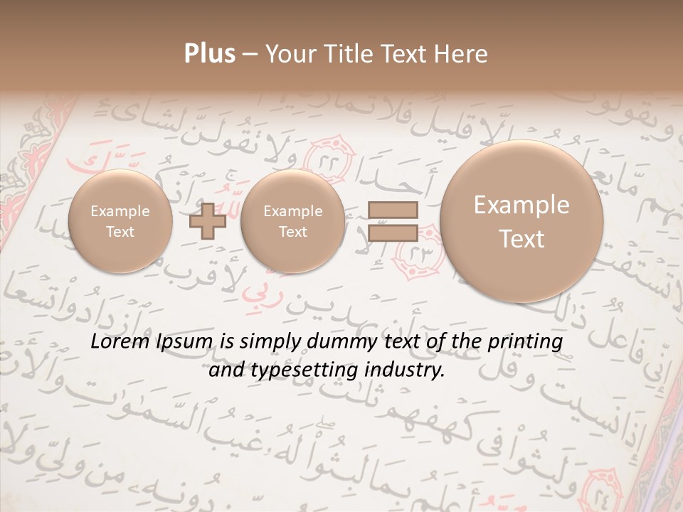 Drawing Symbol Subha PowerPoint Template